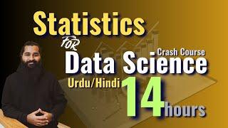 Statistics for Data Science Complete Crash course for beginners in urdu/hindi