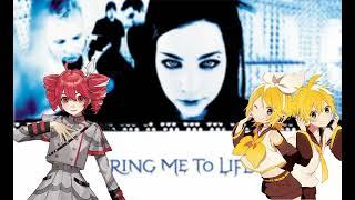 Evanscene ft. Kasane Teto SynthV, Kagamine Rin & Len - Bring Me to Life (cover)