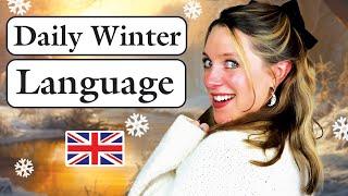 DAILY English! ️ | Pronunciation tips ️| English by the Seasons ️️ | British culture 