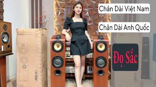 Chân dài nhà Dũng audio hà đông giới thiệu Chân dài Anh quốc B&W 704 full xốp - ️ 086.86.86.936