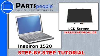 Dell Inspiron 1520 LCD Screen Replacement Video Tutorial