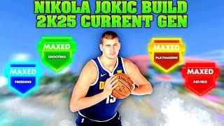 *Current Gen* Nikola Jokic Build 2k25!!! Best All Around Center Build in NBA 2k25 Current Gen!!!