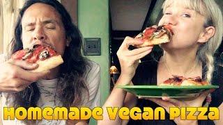 Homemade HCLF Vegan Pizza: Potato Strong's Recipe