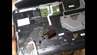 Hp 650 Laptop, error 90B system fan solved. Disassembly and assembly.