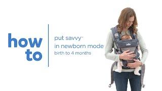 Joie Savvy™  | How to place your child in infant mode