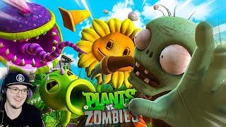 ЗАРУБА НА ОГОРОДЕ (Plants vs Zombies) ► Зомби Против Растений Хумас | Реакция