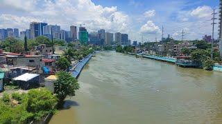 NEW WALKWAY NG ROCKWELL!ANG LINIS NG PASIG RIVER! MAY GRAFFITI ULI! ESTRELLA-PANTALEON BRIDGE!