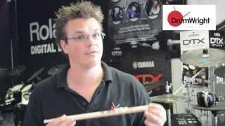 DrumWright Quick Guide to Vic Firth SD9 Driver Drum Sticks