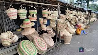 Kerajinan tangan dari rotan juga bambu