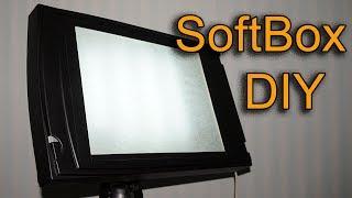 Софтбокс своими руками из сканера SoftBox light DIY