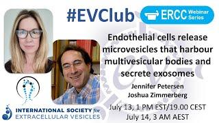 Jennifer Petersen & Joshua Zimmerberg: EVs from endothelial cells can release EVs from MVBs