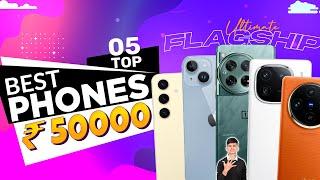 Top 5 Best Phone Under 50000 in May 2024 | Best Flagship Smartphone Under 50000 in INDIA | SALE 2024