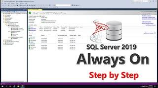 How to Configure Always-On High Availability in MS SQL Server 2019 - Step by Step