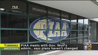 PIAA To Discuss Fall Sports Next Week