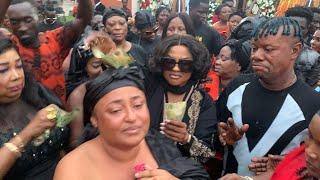 Nana Ama Mcbrown STORMS & BLOWS Money On Her Sister Matilda Asare At Her Mother's Funeral