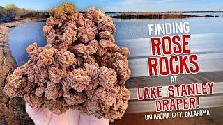 Finding Rose Rocks at Lake Stanley Draper!!