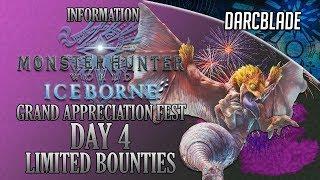 DAY 4 LIMITED BOUNTIES : GRAND APPRECIATION FEST :MHW ICEBORNE