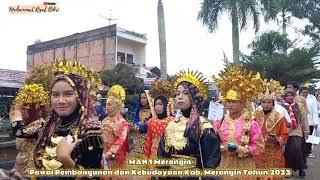 SEMANGAT -MAN 1 MERANGIN- Pada Pawai Pembangunan & Budaya Kab. Merangin, 2023.