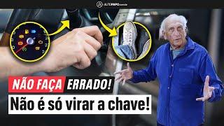 Você liga o motor do seu carro do jeito errado! Confira!