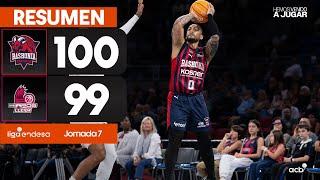 Baskonia - Hiopos Lleida (100-99) GAME HIGHLIGHTS | Liga Endesa 2024-25