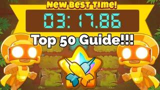 Btd6 Race #311 “Super Monkey and Pals” in 3:17.86 Top 50 Guide!!!