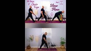 NEW Class: Slow Flow Chair Yoga    30 Days of Yoga 2025