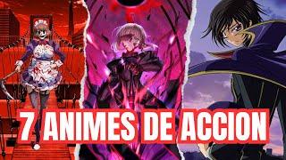 7 ANIMES DE ACCION POCO CONOCIDOS QUE VALEN LA PENA VER