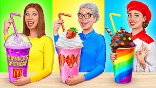 Ja vs Babcia — Kulinarne Wyzwanie | Gotowanie Grimace Shake od Multi DO Challenge