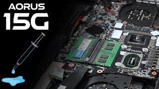 Aorus 15G Repaste!  Covers 17G and Newer Aero Laptops
