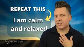 Affirmations to Relieve Anxiety | Reprogram Your Subconscious Mind for Calm & Peace