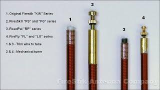 Differences in the Firestik Antennas