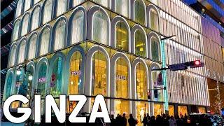 クリスマスで賑わう銀座を歩きましょう【Ginza/銀座】Tokyo Walking Tour｜Elegant & Luxurious ASMR JAPAN TRAVEL