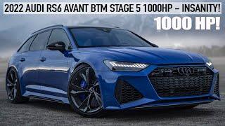 A 1000HP FAMILY HAULER - 2022 AUDI RS6 BTM STAGE 5 - NOGARO BLUE MONSTER WAGON - IN DETAIL - 4K