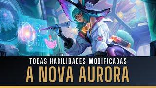 TESTEI A NOVA AURORA! O REWORK MAIS RÁPIDO DO LOL! TODAS HABILIDADES MODIFICADAS