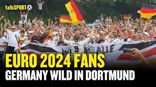  MUST WATCH | Germany Fans GO WILD As They MARCH Into Dortmund For Euro 2024 CLASH With Denmark! 