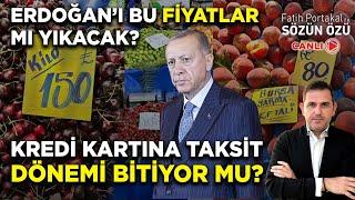 ERDOĞAN’I BU FİYATLAR MI YIKACAK? KREDİ KARTINA TAKSİT DÖNEMİ BİTİYOR MU?