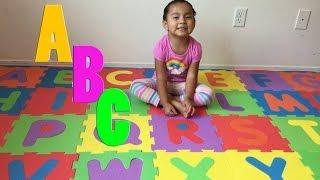 Lupita and Her ABC Puzzle!!!