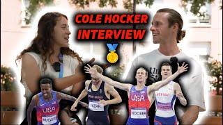 Cole Hocker Relives WILD Olympic Gold Medal-Winning 1500m Race At Paris 2024 Games