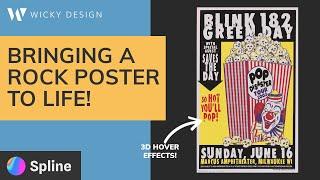 Blink-182 & Green Day Poster Animation!