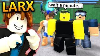 Larx Sneaks into The VC Gang Lobby.. (Murder Mystery 2)