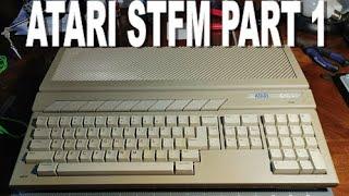 Atari 1040 STFM Part 1 - The Overivew and Boot