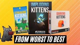 Ranking The Exploding Kittens Expansion Packs