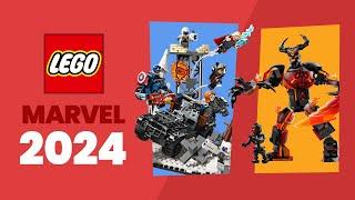 ¡Nuevos Sets de LEGO Marvel para Verano 2024! 