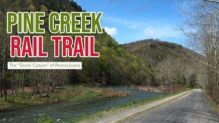 Biking Pennsylvania:  The Pine Creek Rail Trail [The Grand Canyon of PA!]