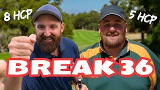Can Two Mid-Handicap Golfers Break 36? (9 holes, STROKE)