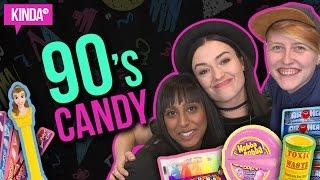 TASTING 90s CANDY!! | KindaTV ft. Natasha Negovanlis