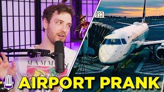 Connor's Airport Prank GONE WRONG