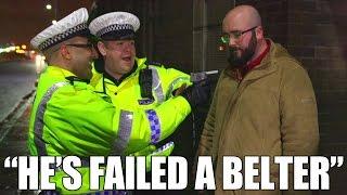 "He's failed a belter!" - The Scot Squad are having some breathalyser problems...