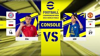 FINAL MUNDIAL DO EFOOTBALL - ZILO x UDI - CONSOLE