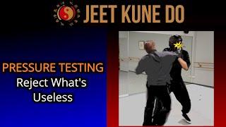 Pressure Testing Techniques - Bruce Lee's Martial Art Jeet Kune Do